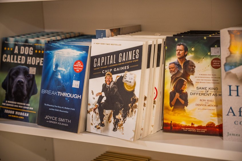 Books and reading picks at Ohio's Market Berlin in Berlin, OH