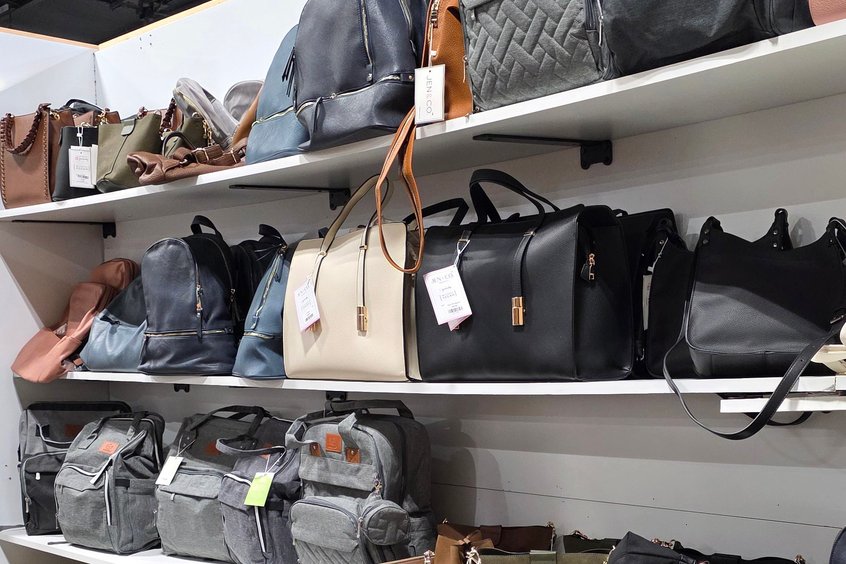 Curated clothing selection at Ohio's Market Berlin in Holmes County, OH