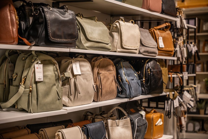 Curated clothing selection at Ohio's Market Berlin in Holmes County, OH