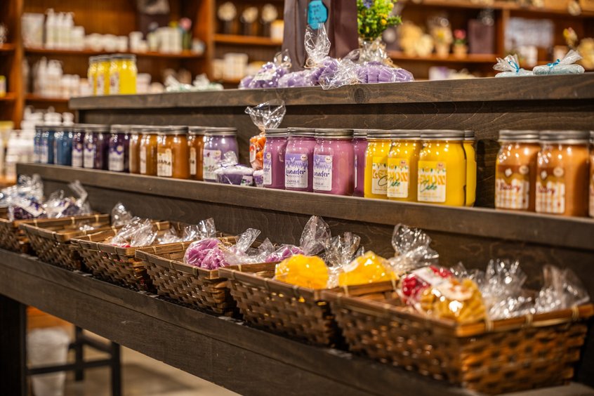 Keepsakes and novelties at Ohio's Market Berlin in Holmes County