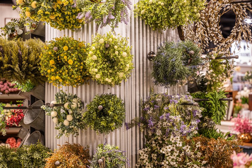 Faux bouquets and floral gifts at Ohio's Market Berlin in Berlin, OH