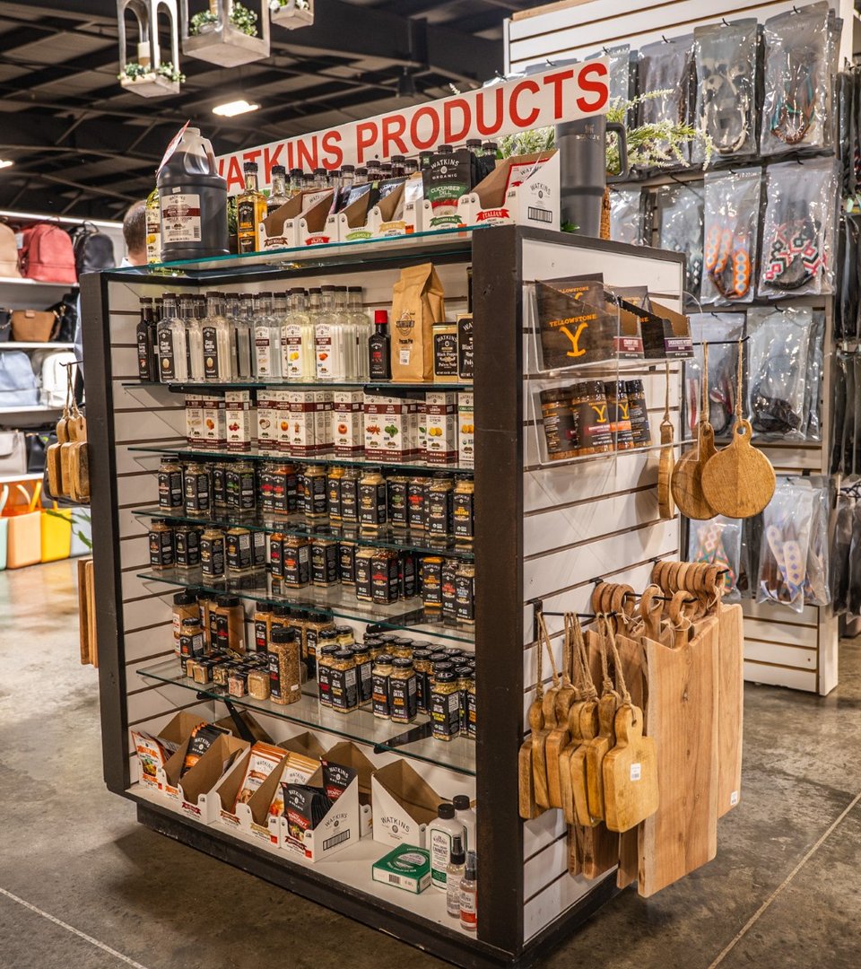 Bulk foods and snacks vendor at Ohio's Market Berlin