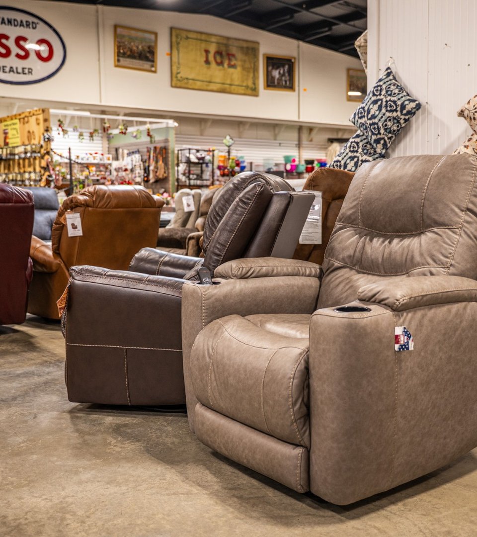 Solid-wood dining and bedroom furniture at Ohio's Market Berlin
