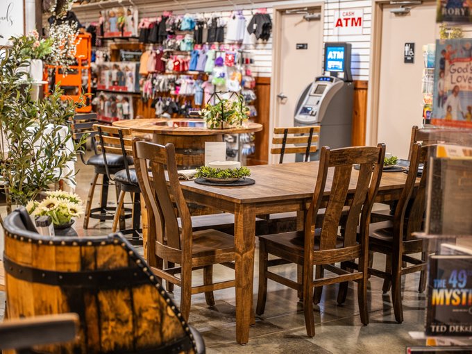 Living room seating and recliners on display at Ohio's Market Berlin in Berlin, OH