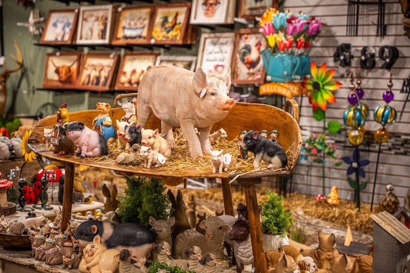 Year-round Christmas and holiday decor at Ohio's Market Berlin