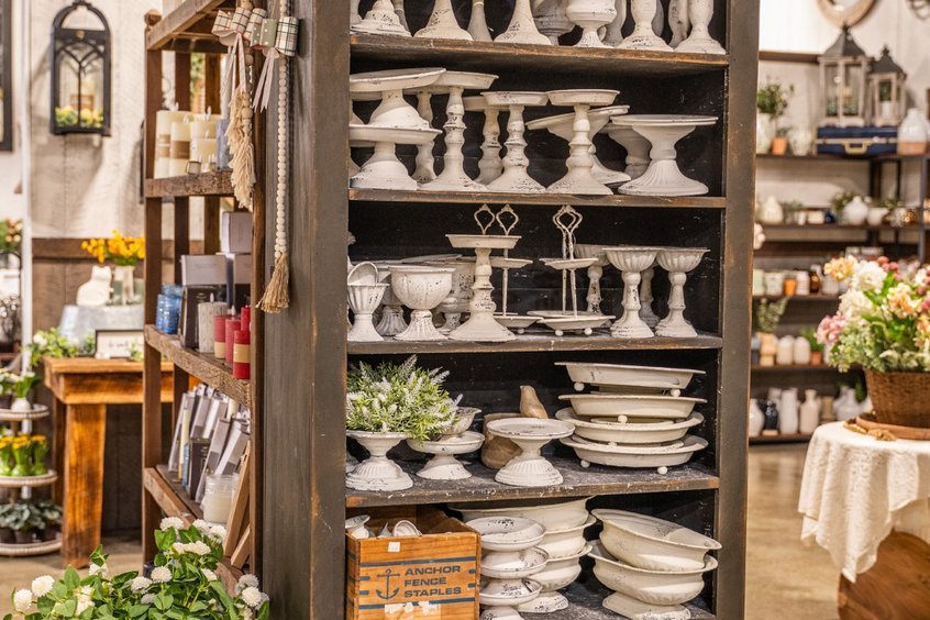Seasonal decor and home accents at Ohio's Market Berlin in Amish Country
