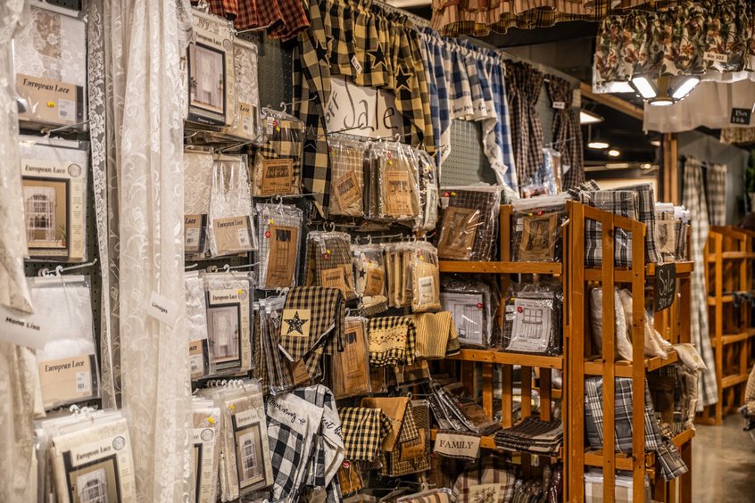 Decorative accents and home decor finds at Ohio's Market Berlin in Berlin, OH