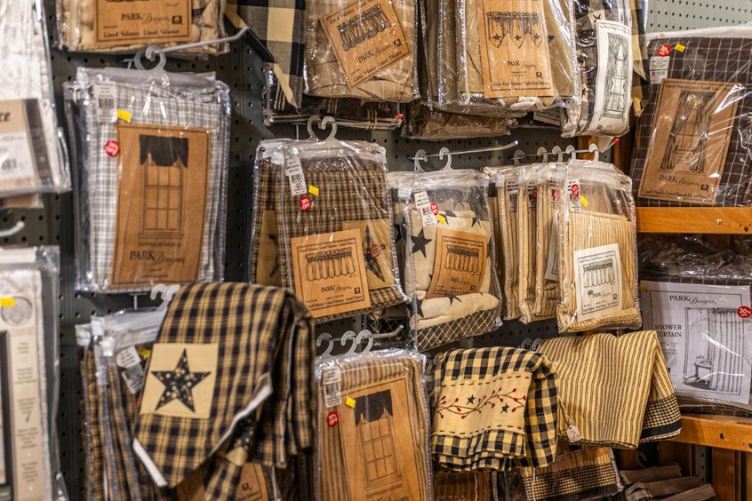 Seasonal decor and home accents at Ohio's Market Berlin in Amish Country