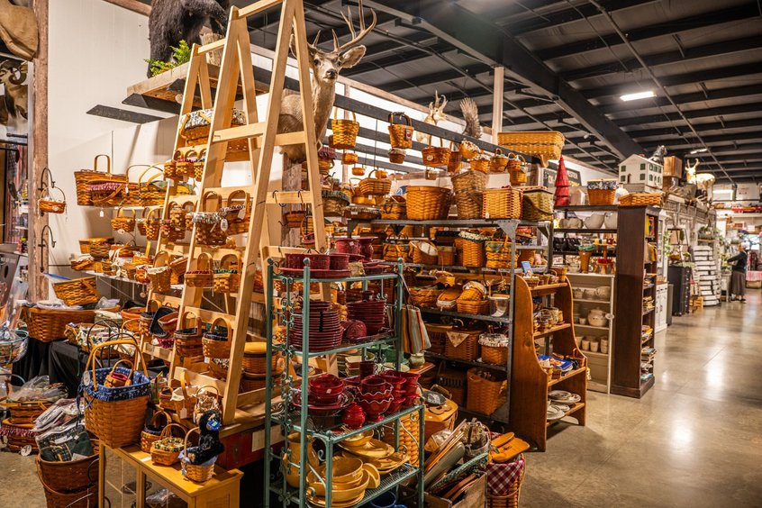 Decorative accents and home decor finds at Ohio's Market Berlin in Berlin, OH