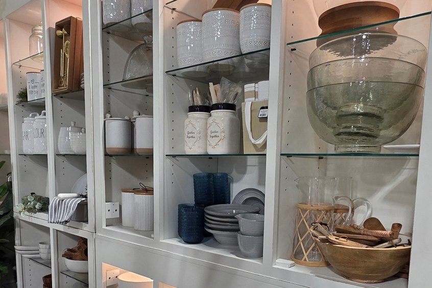 Curated kitchen and home goods in Amish Country at Ohio's Market Berlin