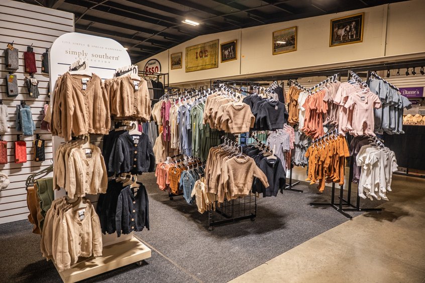 Children's apparel booth at Ohio's Market Berlin