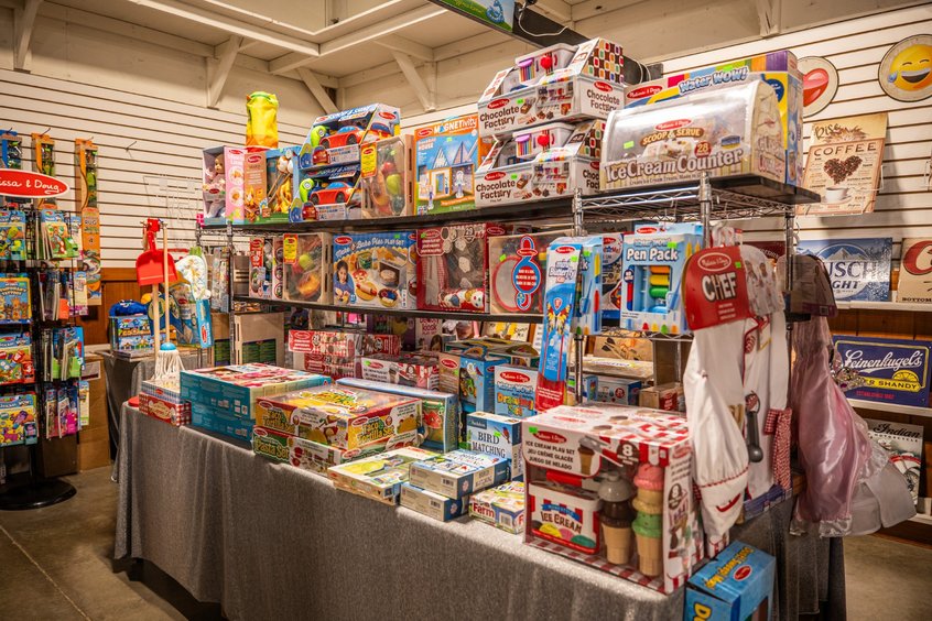 Curated gift selection at Ohio's Market Berlin in Berlin, OH