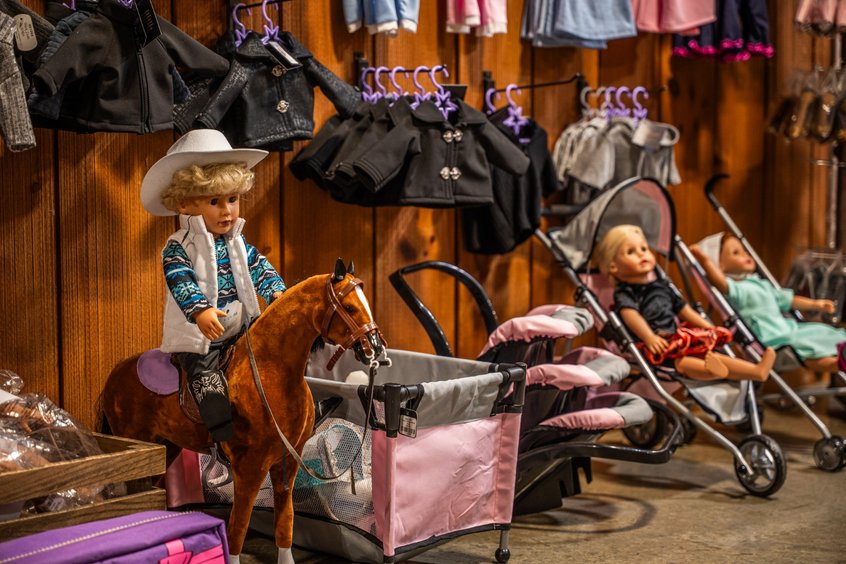 Toys and games at Ohio's Market Berlin in Amish Country