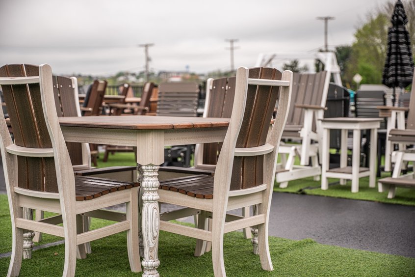 Outdoor furniture and patio items at Ohio's Market Berlin