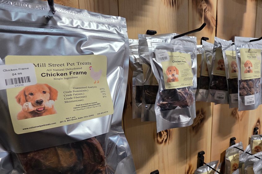 Collars, leashes, and pet accessories at Ohio's Market Berlin in Berlin, OH