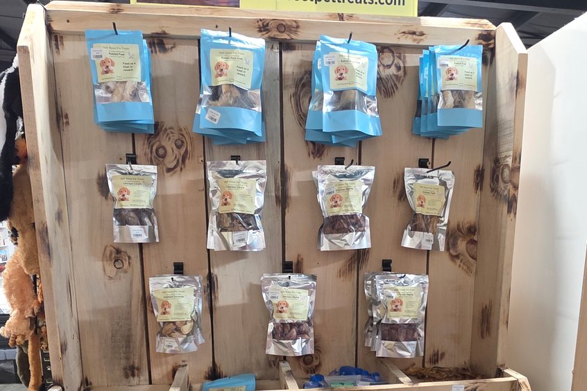 Curated pet supply selection at Ohio's Market Berlin in Berlin, OH