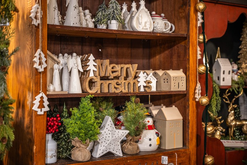 Year-round Christmas and holiday decor at Ohio's Market Berlin