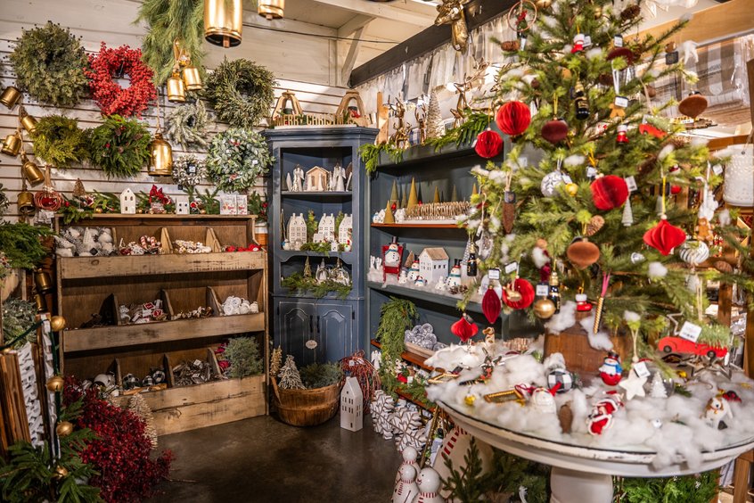 Decorative accents and home decor finds at Ohio's Market Berlin in Berlin, OH